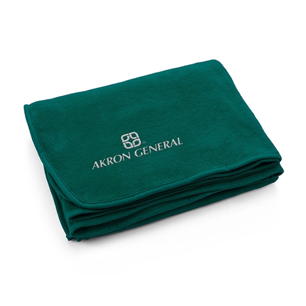 50" x 60" micro plush, coral-fleece blanket with matching tricot binding.... from ASI 88060 Snugz/USA Inc / Sweda®