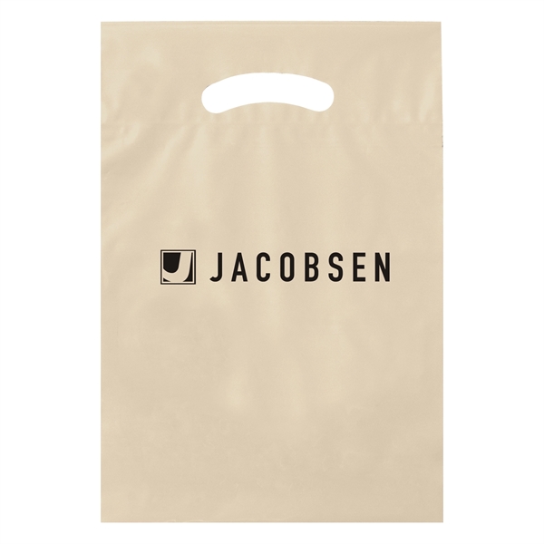 9" x 13" x 2" LDPE plastic bag with die-cut fold... from ASI 35290 American Ad Bag Co