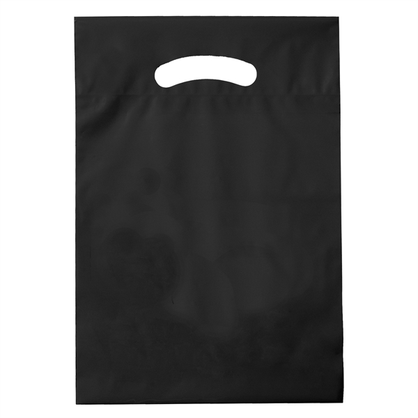 9" x 13" x 2" LDPE plastic bag with die-cut fold... from ASI 35290 American Ad Bag Co