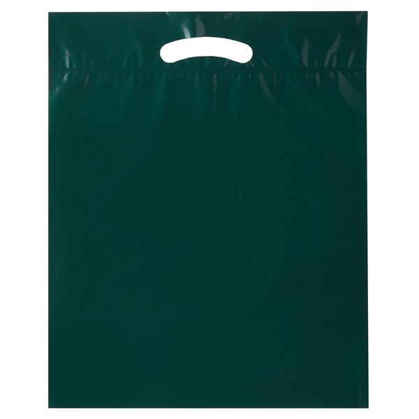 9" x 13" x 2" LDPE plastic bag with die-cut fold... from ASI 35290 American Ad Bag Co