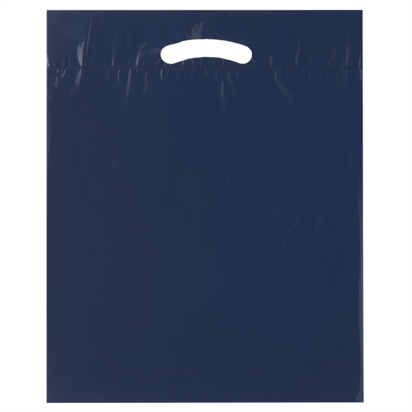9" x 13" x 2" LDPE plastic bag with die-cut fold... from ASI 35290 American Ad Bag Co