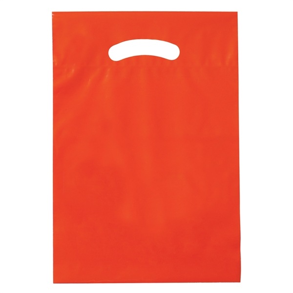9" x 13" x 2" LDPE plastic bag with die-cut fold... from ASI 35290 American Ad Bag Co