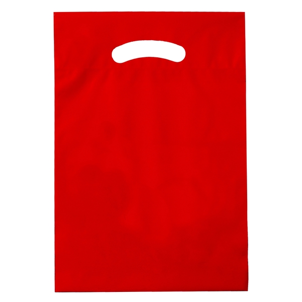 9" x 13" x 2" LDPE plastic bag with die-cut fold... from ASI 35290 American Ad Bag Co