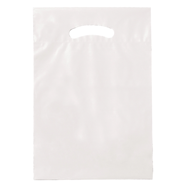 9" x 13" x 2" LDPE plastic bag with die-cut fold... from ASI 35290 American Ad Bag Co