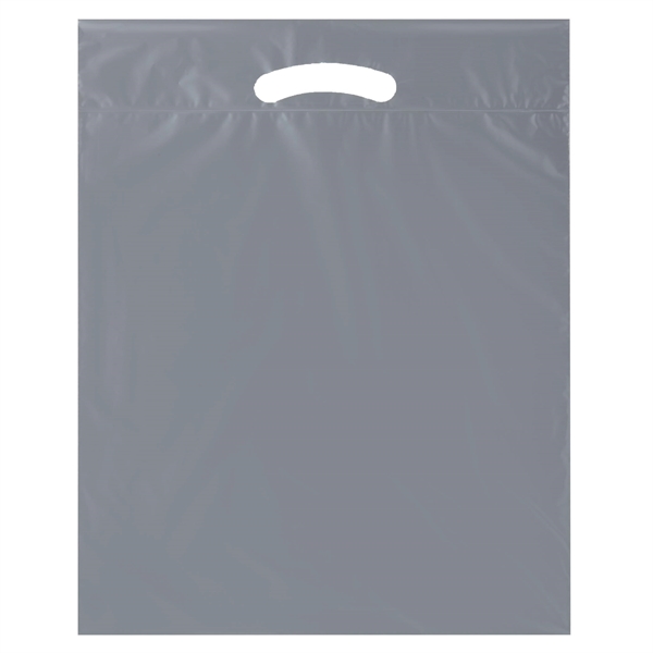 9" x 13" x 2" LDPE plastic bag with die-cut fold... from ASI 35290 American Ad Bag Co