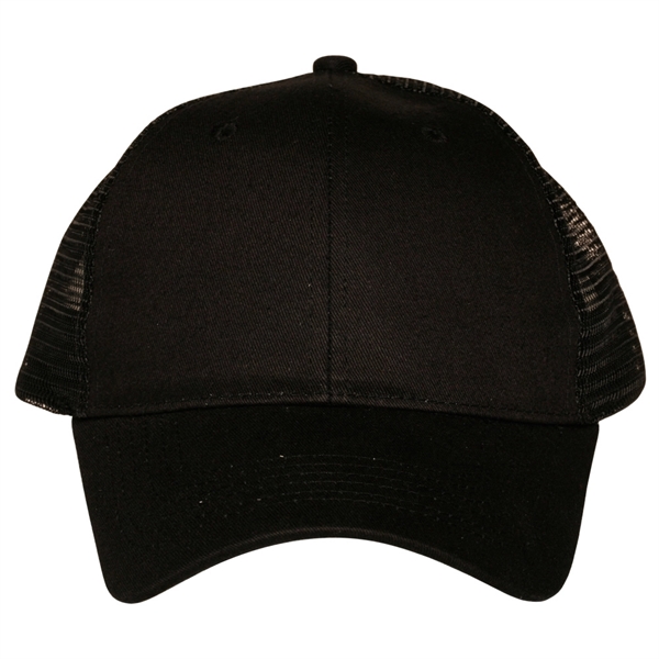100% Cotton front deluxe twill air mesh back cap.... from ASI 39552 BEL Promo
