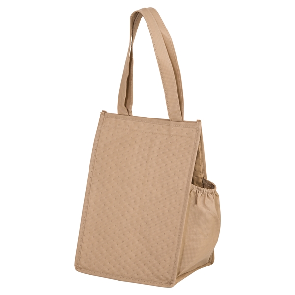 8" x 7" x 12" non-woven polypropylene insulated lunch tote with... from ASI 35290 American Ad Bag Co