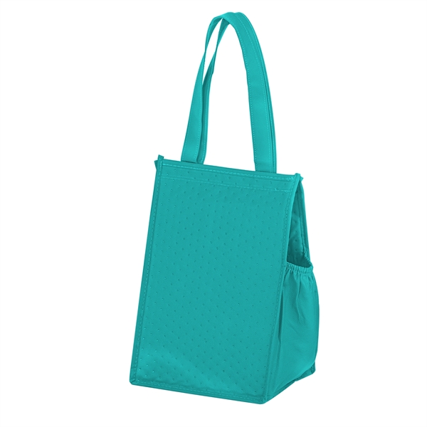 8" x 7" x 12" non-woven polypropylene insulated lunch tote with... from ASI 35290 American Ad Bag Co