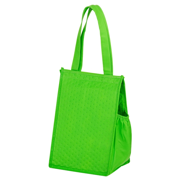 8" x 7" x 12" non-woven polypropylene insulated lunch tote with... from ASI 35290 American Ad Bag Co