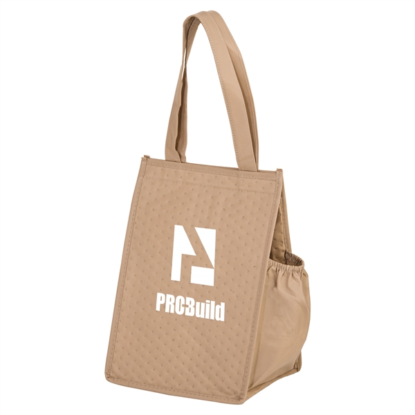 8" x 7" x 12" non-woven polypropylene insulated lunch tote with... from ASI 35290 American Ad Bag Co