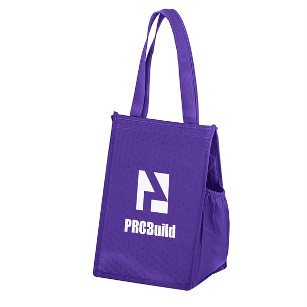 8" x 7" x 12" non-woven polypropylene insulated lunch tote with... from ASI 35290 American Ad Bag Co