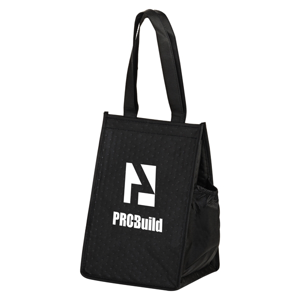 8" x 7" x 12" non-woven polypropylene insulated lunch tote with... from ASI 35290 American Ad Bag Co