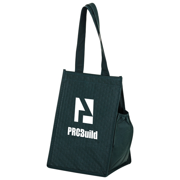8" x 7" x 12" non-woven polypropylene insulated lunch tote with... from ASI 35290 American Ad Bag Co