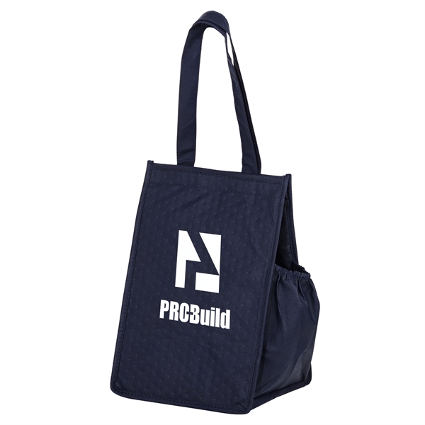8" x 7" x 12" non-woven polypropylene insulated lunch tote with... from ASI 35290 American Ad Bag Co