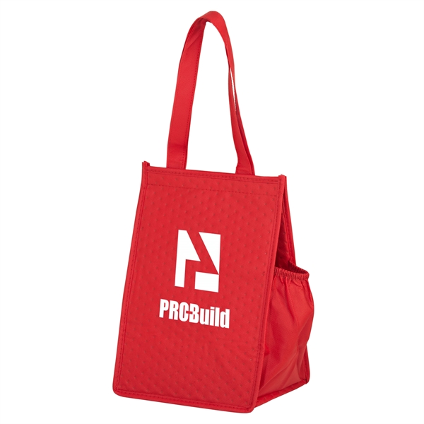 8" x 7" x 12" non-woven polypropylene insulated lunch tote with... from ASI 35290 American Ad Bag Co