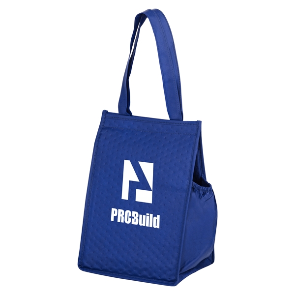 8" x 7" x 12" non-woven polypropylene insulated lunch tote with... from ASI 35290 American Ad Bag Co