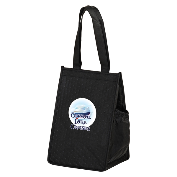 8" x 7" x 12" non-woven polypropylene insulated lunch tote with... from ASI 35290 American Ad Bag Co