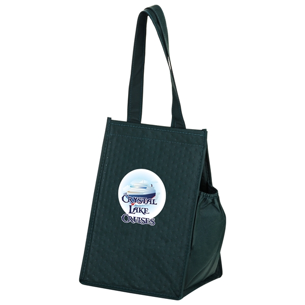 8" x 7" x 12" non-woven polypropylene insulated lunch tote with... from ASI 35290 American Ad Bag Co