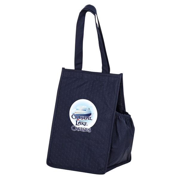 8" x 7" x 12" non-woven polypropylene insulated lunch tote with... from ASI 35290 American Ad Bag Co