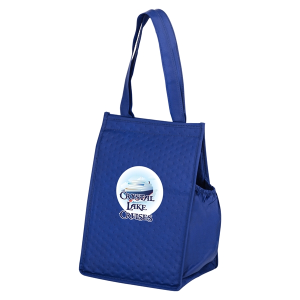 8" x 7" x 12" non-woven polypropylene insulated lunch tote with... from ASI 35290 American Ad Bag Co