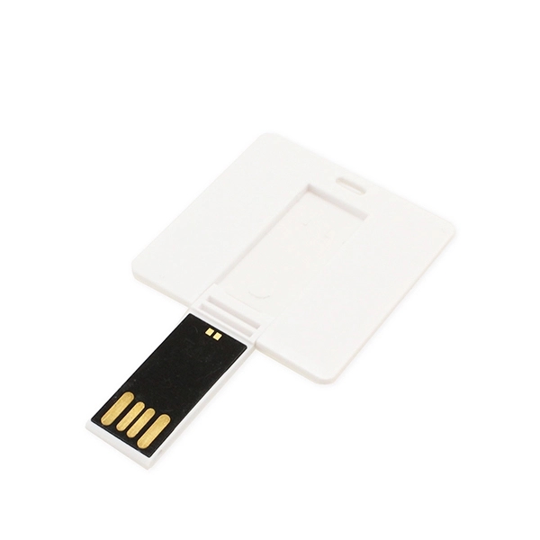 USB drive with the largest printable area yet, two imprintable sides... from ASI 63776 KTI Networks Inc / KTI Promo