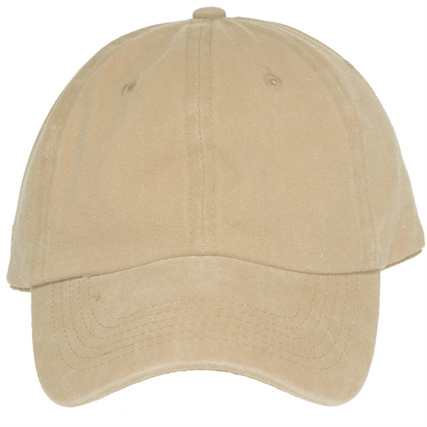 6 panel washed cotton unconstructed adult sized cap.... from ASI 39552 BEL Promo