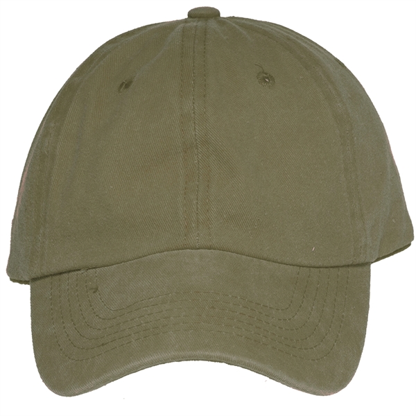 6 panel washed cotton unconstructed adult sized cap.... from ASI 39552 BEL Promo