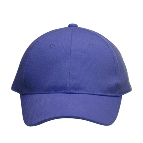 6 panel brushed cotton constructed cap, adult size.... from ASI 39552 BEL Promo