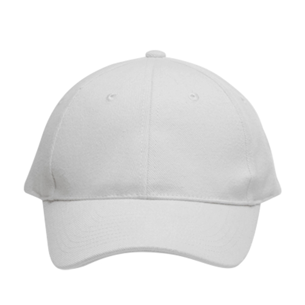 6 panel brushed cotton constructed cap, adult size.... from ASI 39552 BEL Promo