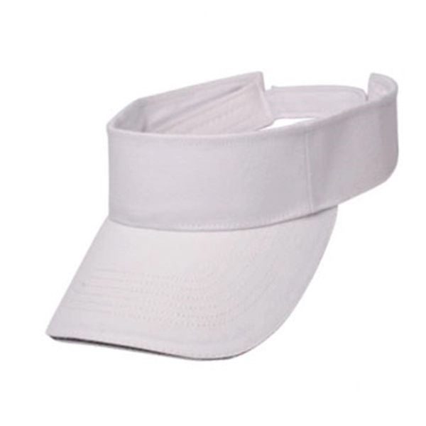Brushed cotton sandwich visor.... from ASI 39552 BEL Promo