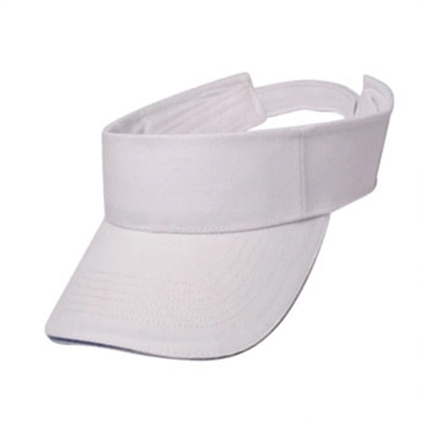 Brushed cotton sandwich visor.... from ASI 39552 BEL Promo