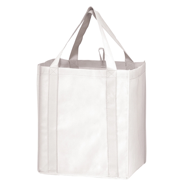 13" x 10" x 15" non-woven PP grocery bag with gusset,... from ASI 35290 American Ad Bag Co / American Ad Bag