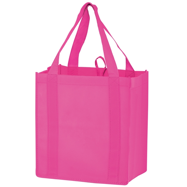 13" x 10" x 15" non-woven PP grocery bag with gusset,... from ASI 35290 American Ad Bag Co / American Ad Bag