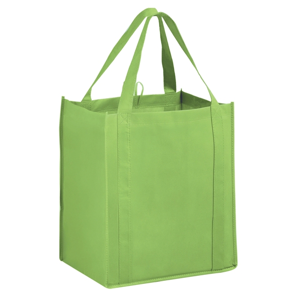 13" x 10" x 15" non-woven PP grocery bag with gusset,... from ASI 35290 American Ad Bag Co / American Ad Bag