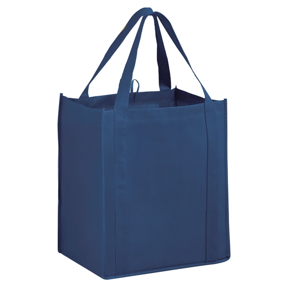 13" x 10" x 15" non-woven PP grocery bag with gusset,... from ASI 35290 American Ad Bag Co / American Ad Bag
