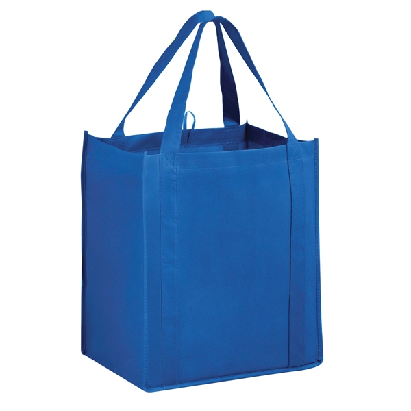 13" x 10" x 15" non-woven PP grocery bag with gusset,... from ASI 35290 American Ad Bag Co / American Ad Bag