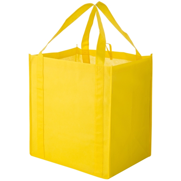 13" x 10" x 15" non-woven PP grocery bag with gusset,... from ASI 35290 American Ad Bag Co / American Ad Bag