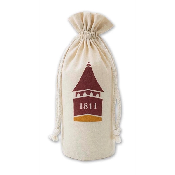 Weedy Round 100% Natural Cotton Drawstring Bags.... from ASI 41630 Brave USA