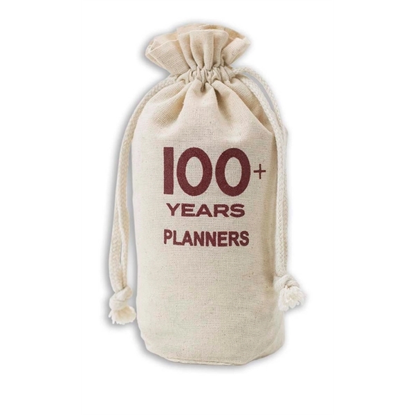 Weedy Round 100% Natural Cotton Drawstring Bags.... from ASI 41630 Brave USA