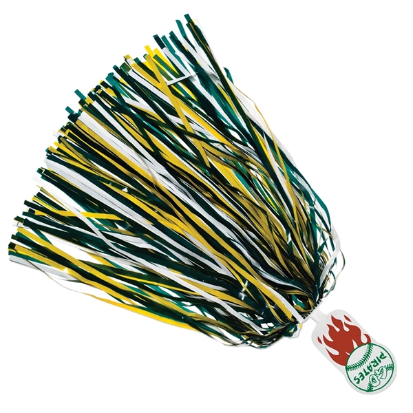 Mascot pom with molded plastic handles.... from ASI 77280 Pepco Poms / Pepco Poms