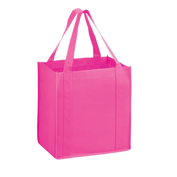 12" x 8" x 13" non-woven PP tote with Breast Cancer... from ASI 35290 American Ad Bag Co