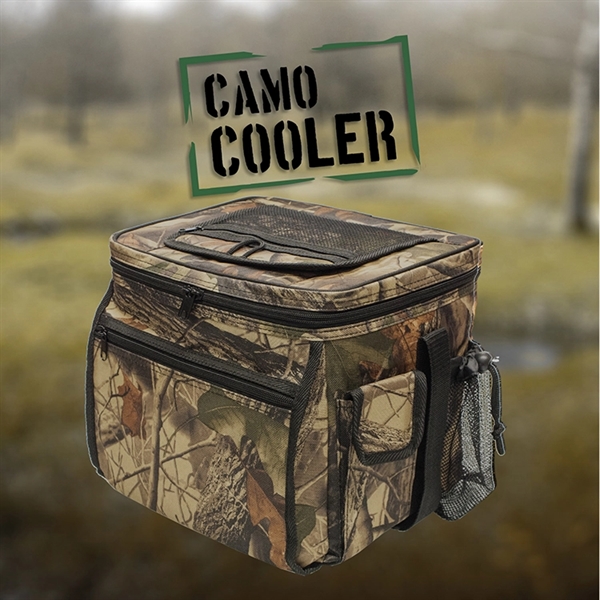 Camo Cooler Built for any outdoor activity.... from ASI 30112 ACE Products / Ace Line