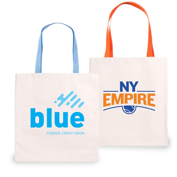 Flat document tote bag made from 10 oz. natural canvas.... from ASI 66230 Landes Inc