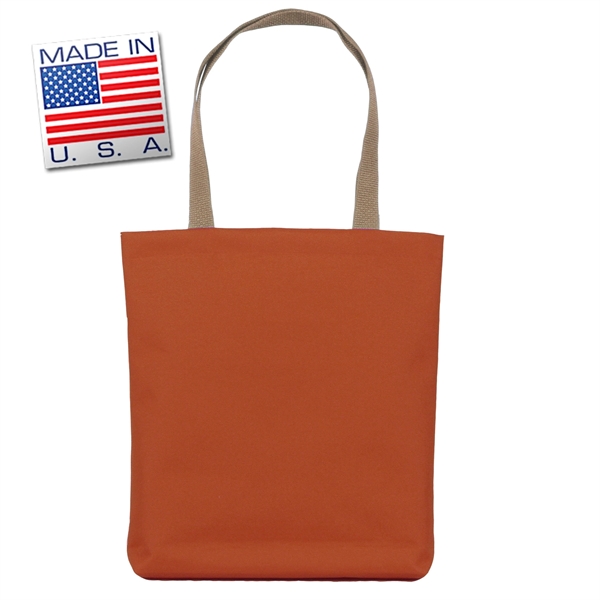 Mini-Me bottom gusset tote made of polycord. Eco-friendly solution.... from ASI 66230 Landes Inc