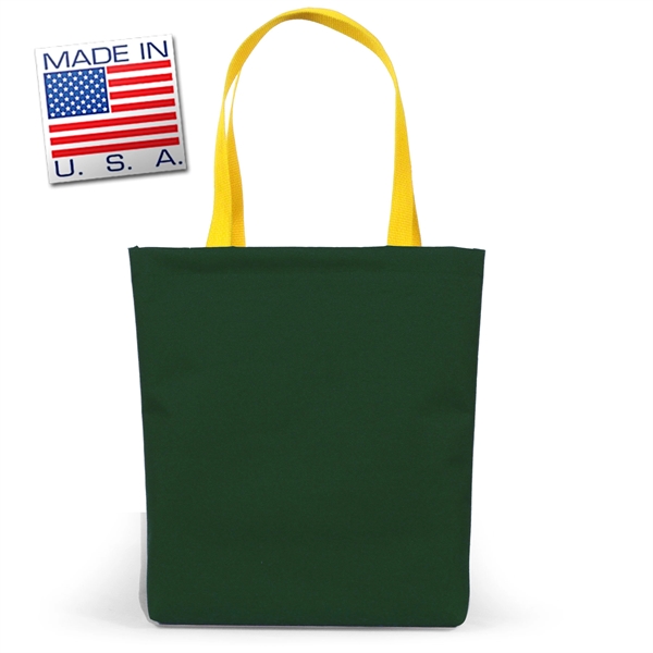 Mini-Me bottom gusset tote made of polycord. Eco-friendly solution.... from ASI 66230 Landes Inc