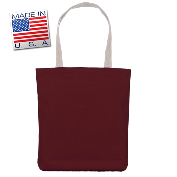Mini-Me bottom gusset tote made of polycord. Eco-friendly solution.... from ASI 66230 Landes Inc
