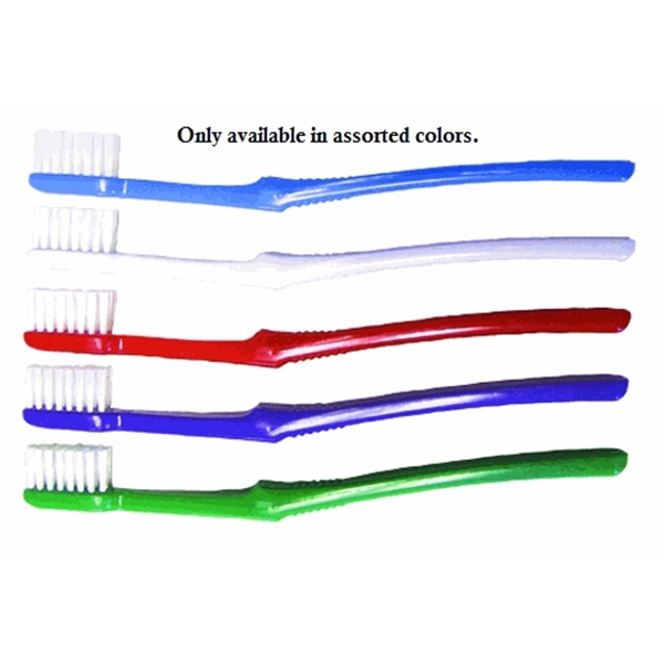 Small pet toothbrush measuring 5.75" made of plastic and comes in... from ASI 92980 WOV-IN® / Promopet