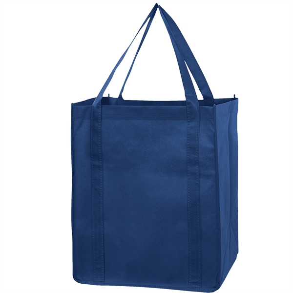 13" x 10" x 15" non-woven PP grocery tote with gusset,... from ASI 35290 American Ad Bag Co