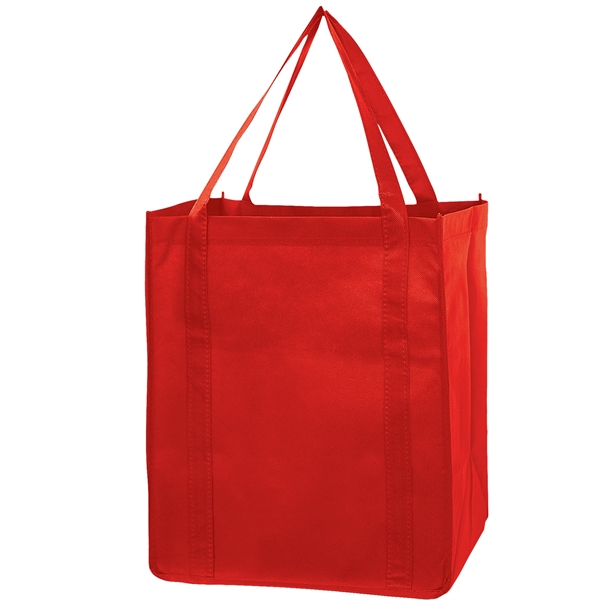 13" x 10" x 15" non-woven PP grocery tote with gusset,... from ASI 35290 American Ad Bag Co