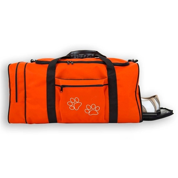 Athletic Gear Bag with multiple pockets and an adjustable/detachable shoulder strap.... from ASI 41630 Brave USA